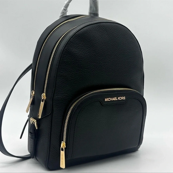 Michael Kors Medium Jaycee Backpack Black - Picture 5 of 12